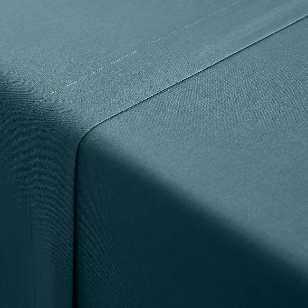 Drap Plat Uni En Coton Biologique, Scenario — vue 3
