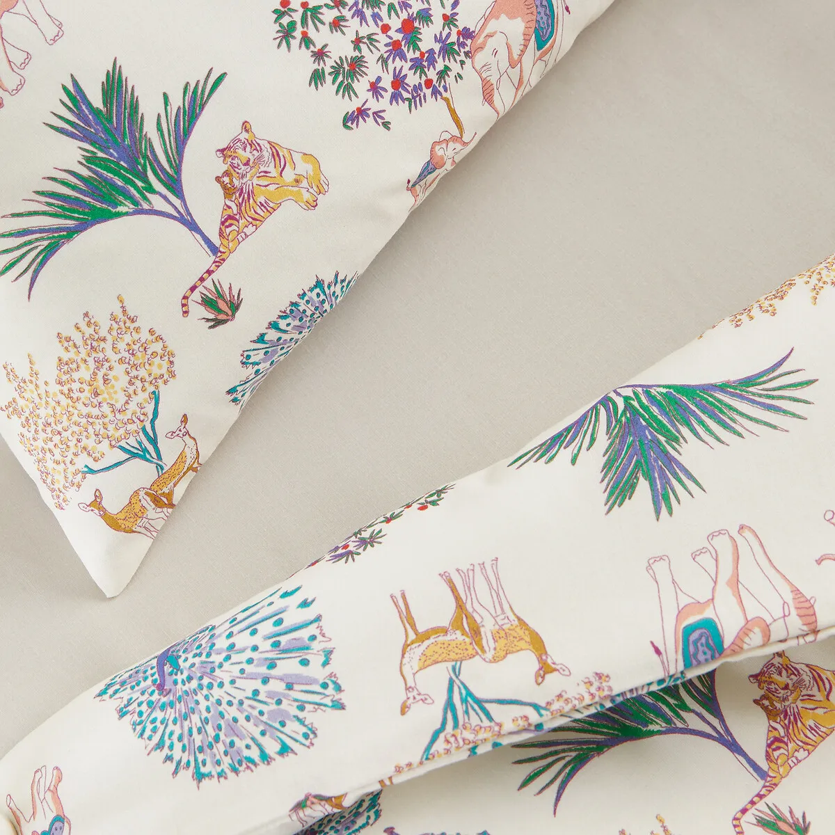 Parure De Lit Bébé 50% Coton Recyclé, Jungala — vue 3