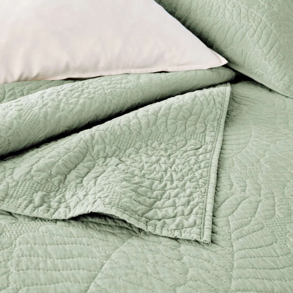 Couvre Lit Boutis Matelassé Coton Tropical — vue 3