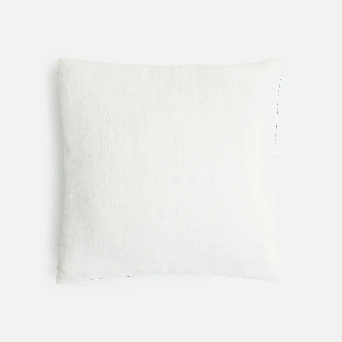 Housse De Coussin Unie, En Lin, ELBA — vue 3