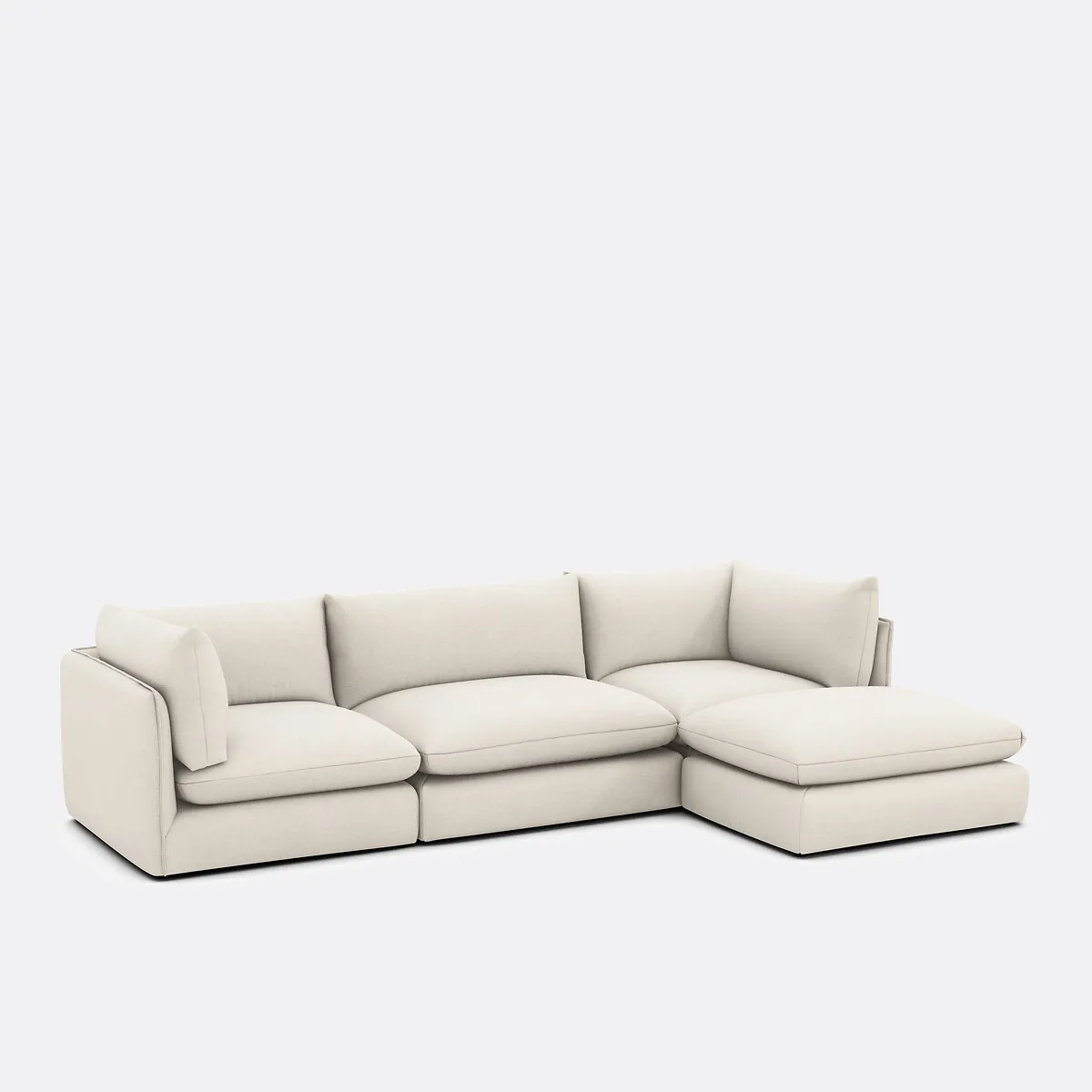 Pouf Modulable, Polyester, Malo — vue 3