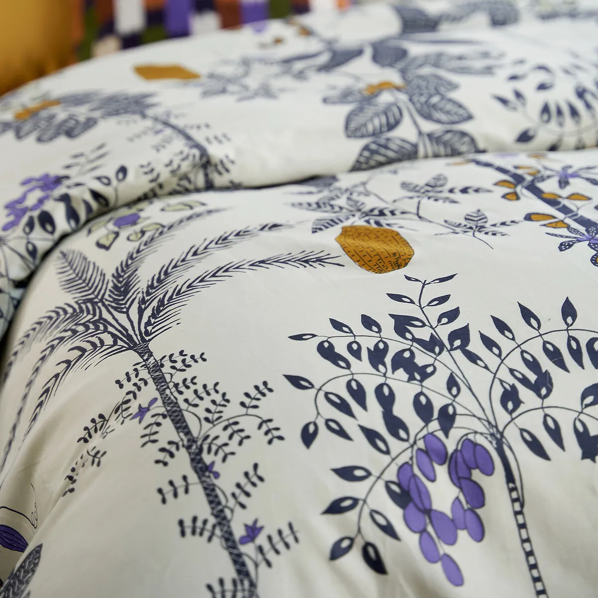 Housse De Couette En Satin De Coton, Kampong — vue 3