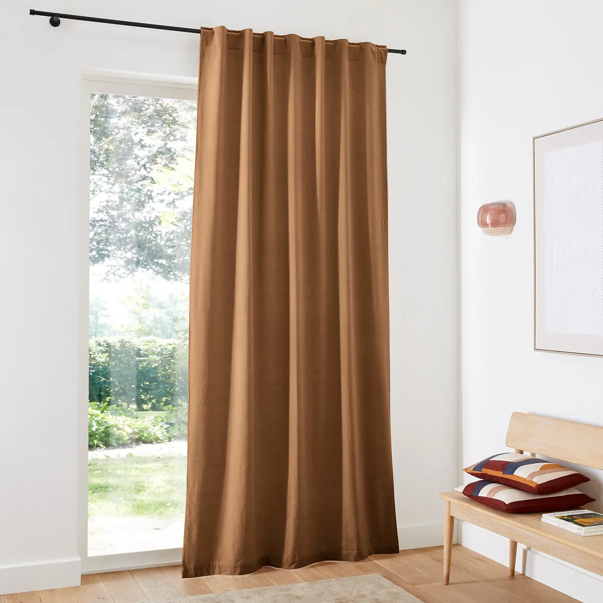 Rideau Velours Finition Pattes Cachées, Velvet — vue 3