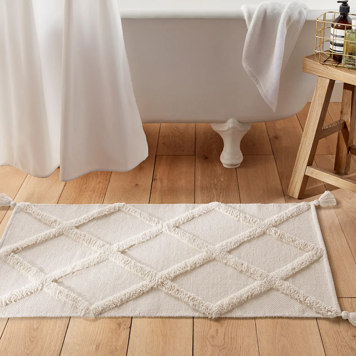 Tapis De Bain Coton Tissé, 1300 G/m2, Gretna