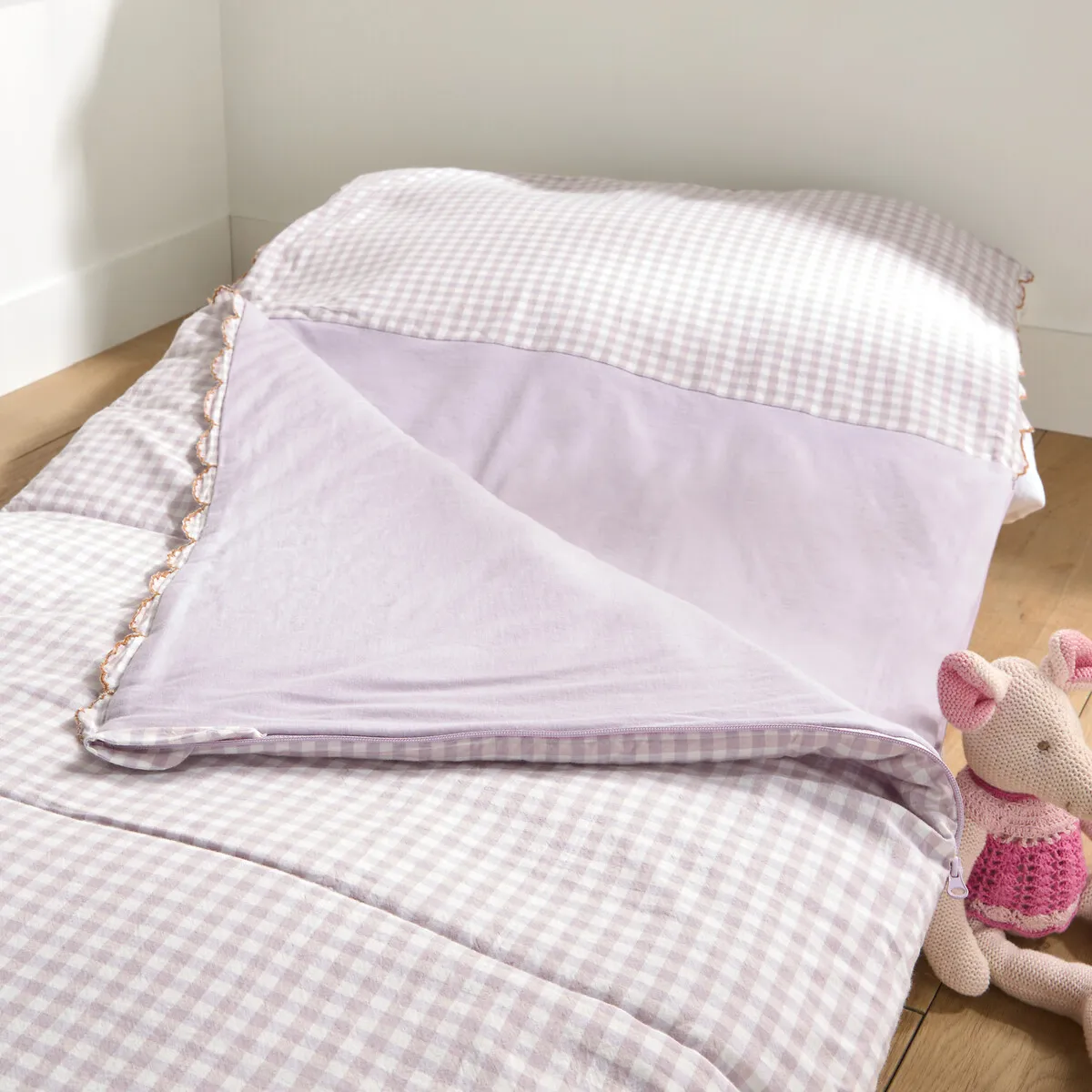 Sac De Couchage Enfant, À Carreaux, LILOU — vue 3