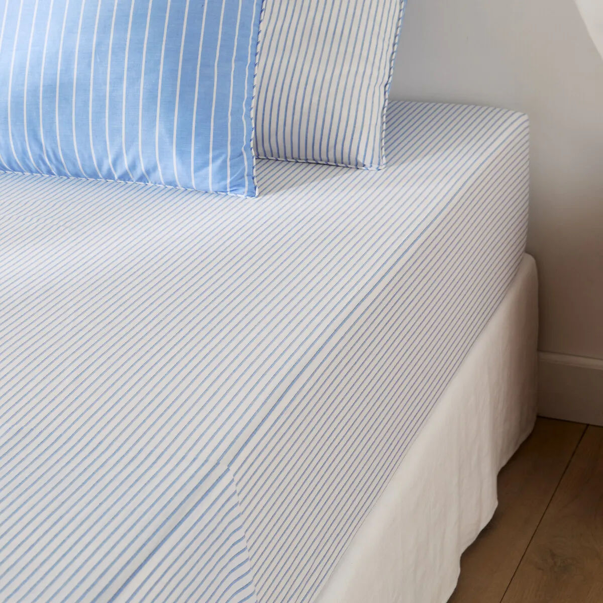 Drap-housse Percale De Coton Bonnet 30 Cm, Edward — vue 3