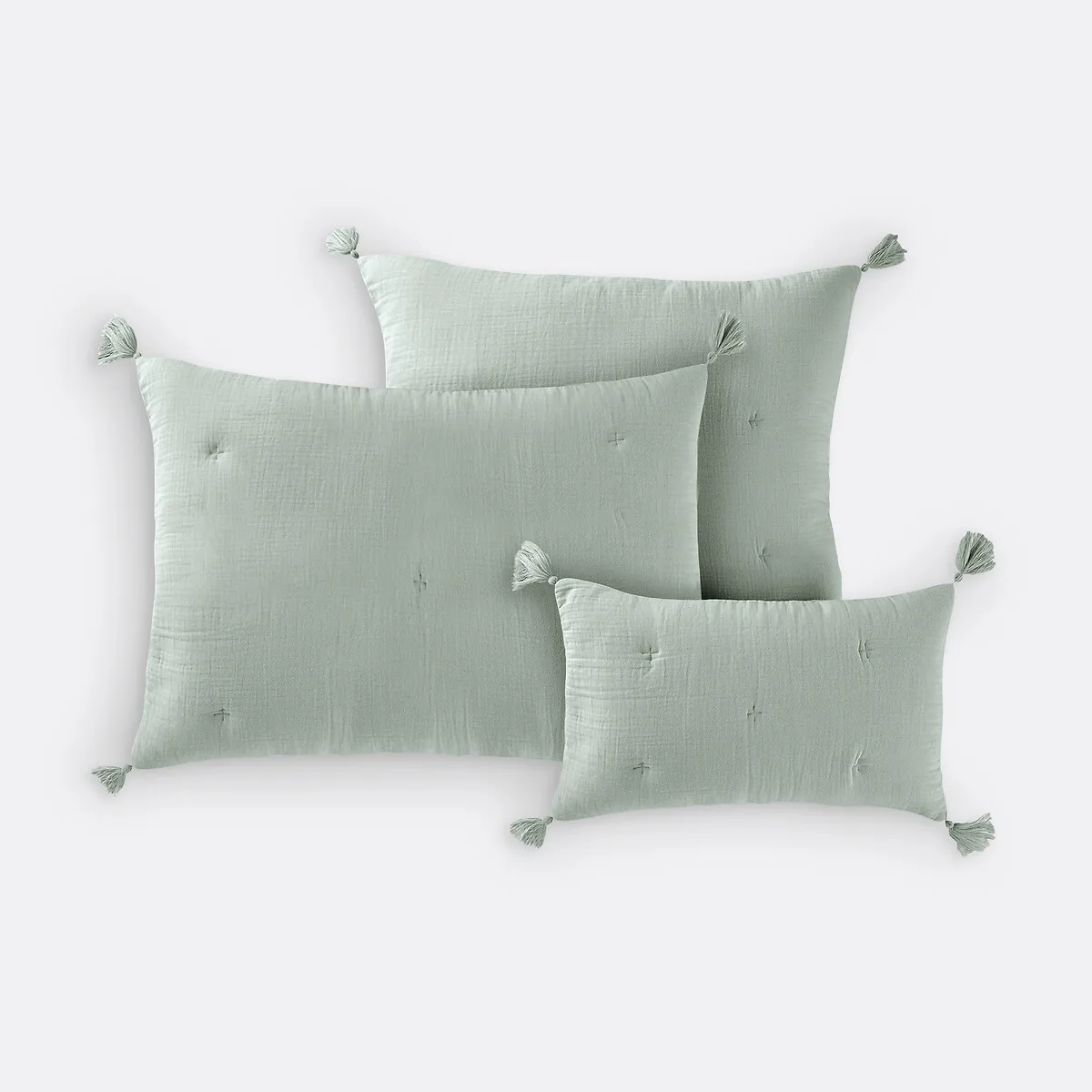 Housse De Coussin Matelassée Gaze De Coton, Kumla