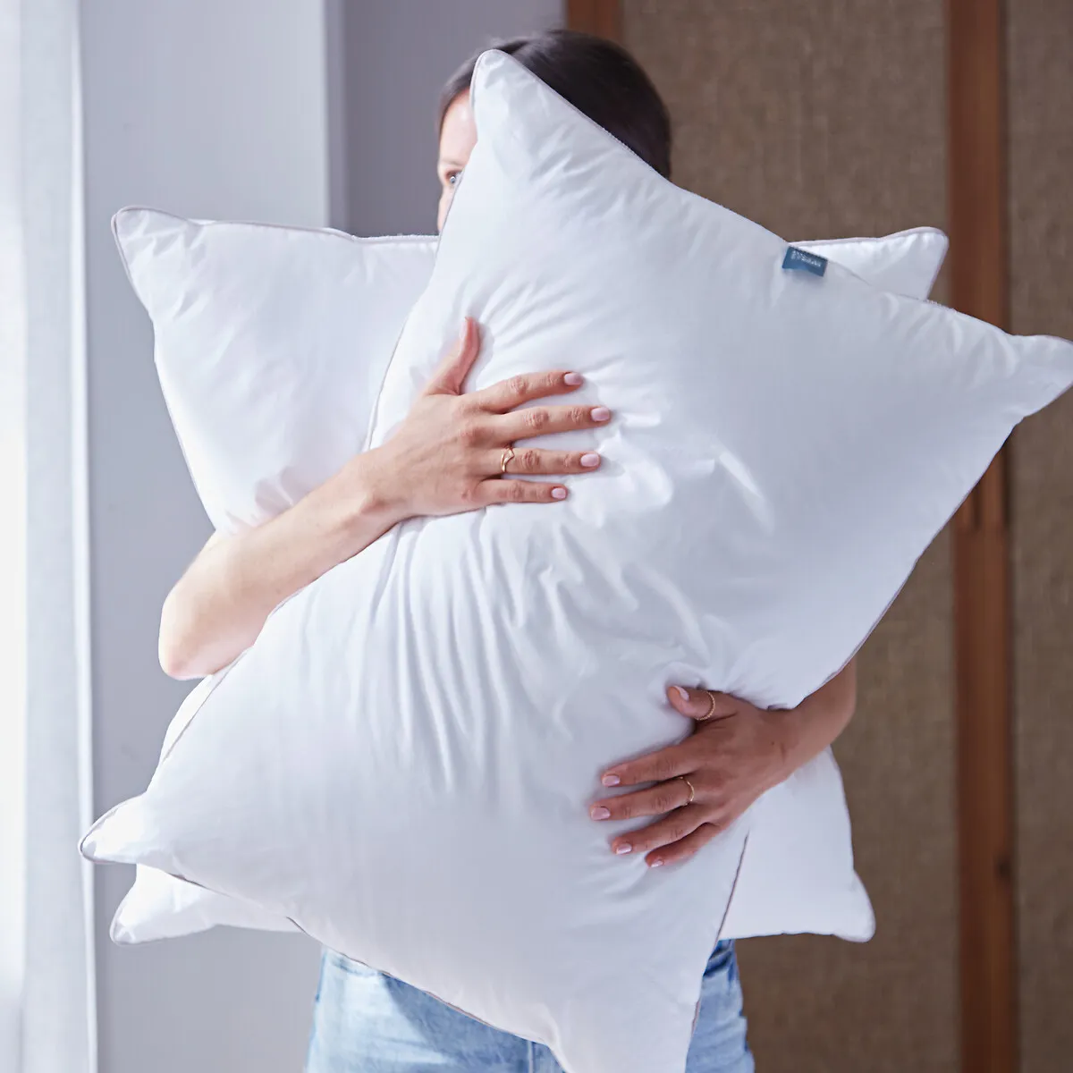 Oreiller Moelleux Ultra Gonflant Anti-bactérien — vue 3