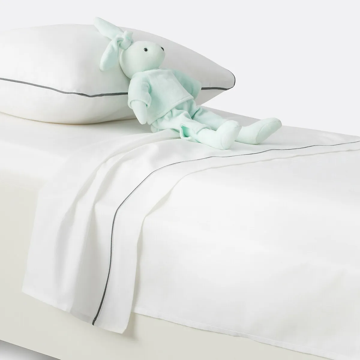 Drap Plat Bébé, Uni, En Coton