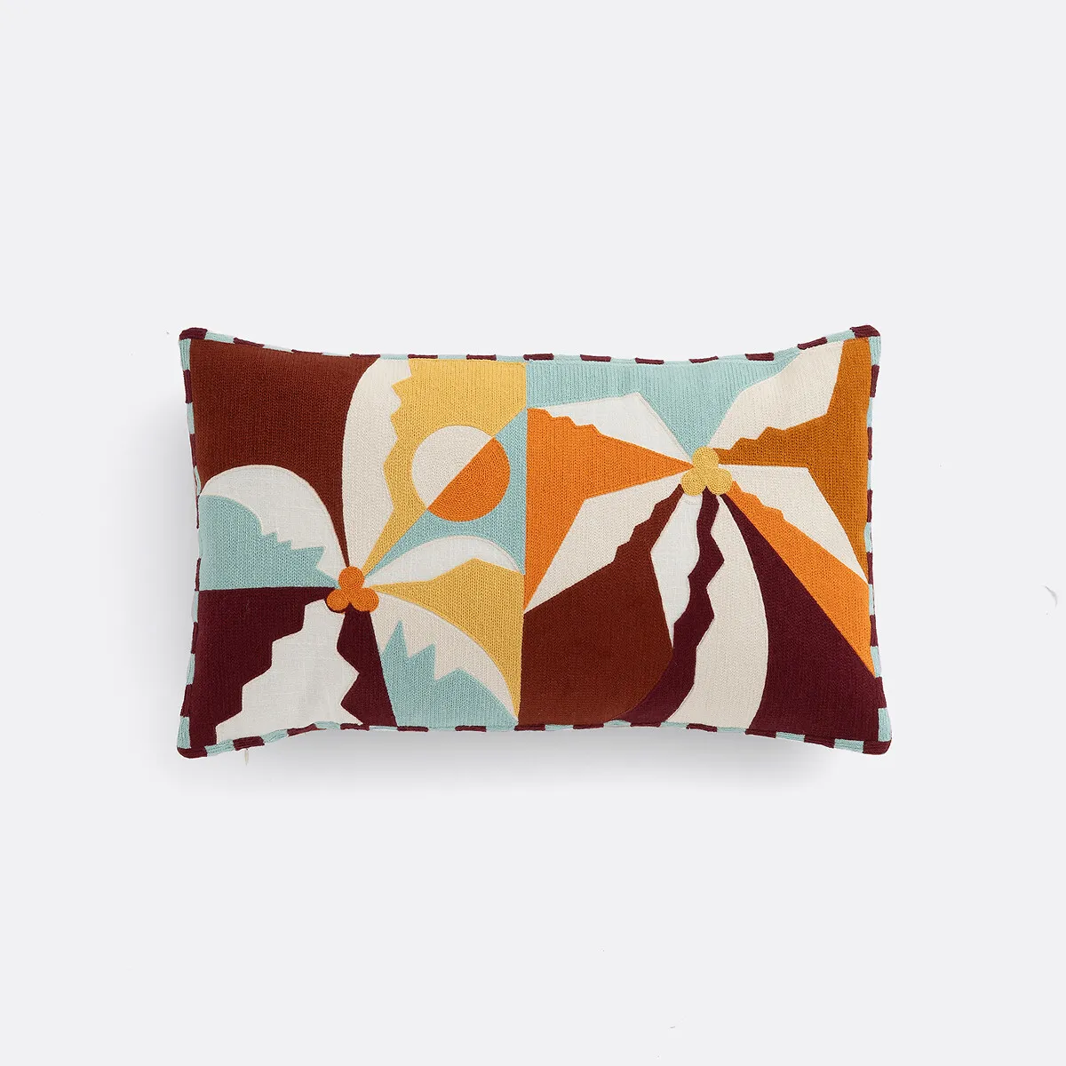 Housse De Coussin Rectangulaire 50x30 Cm, En Coton, SOLEY