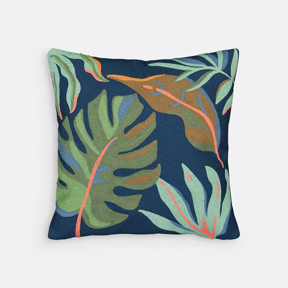 Housse De Coussin Brodée 40x40 Cm, Joao