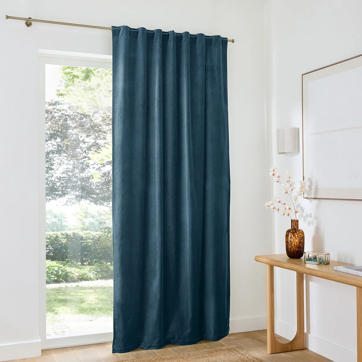 Rideau Occultant, En Velours, Finition Pattes Cachées, VELVET — vue 3
