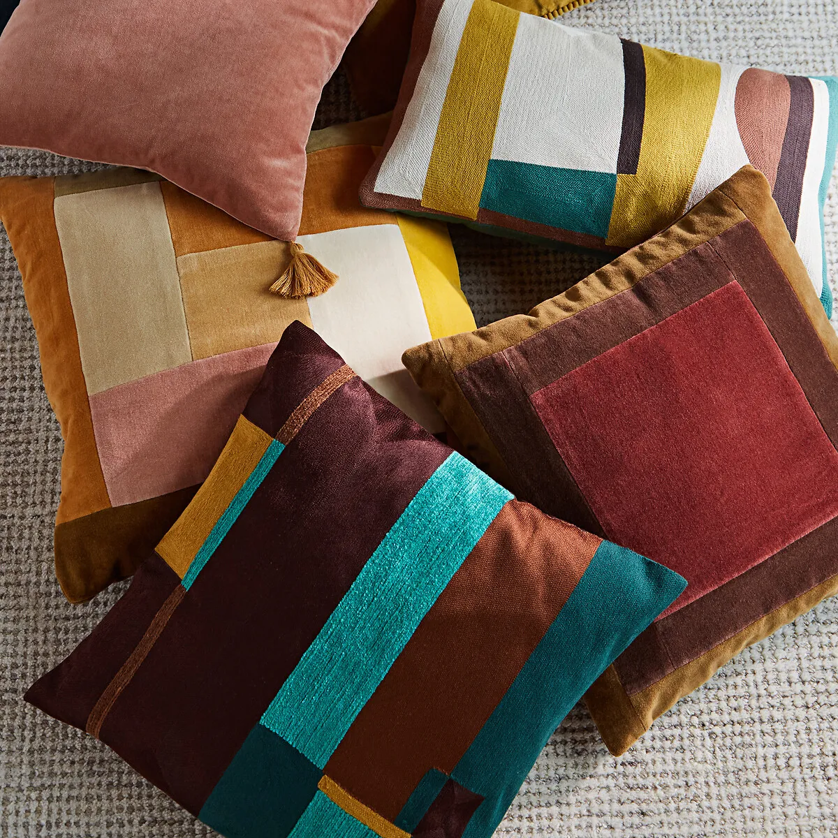 Housse De Coussin 45 X 45 Cm Coton, Tadeo — vue 3