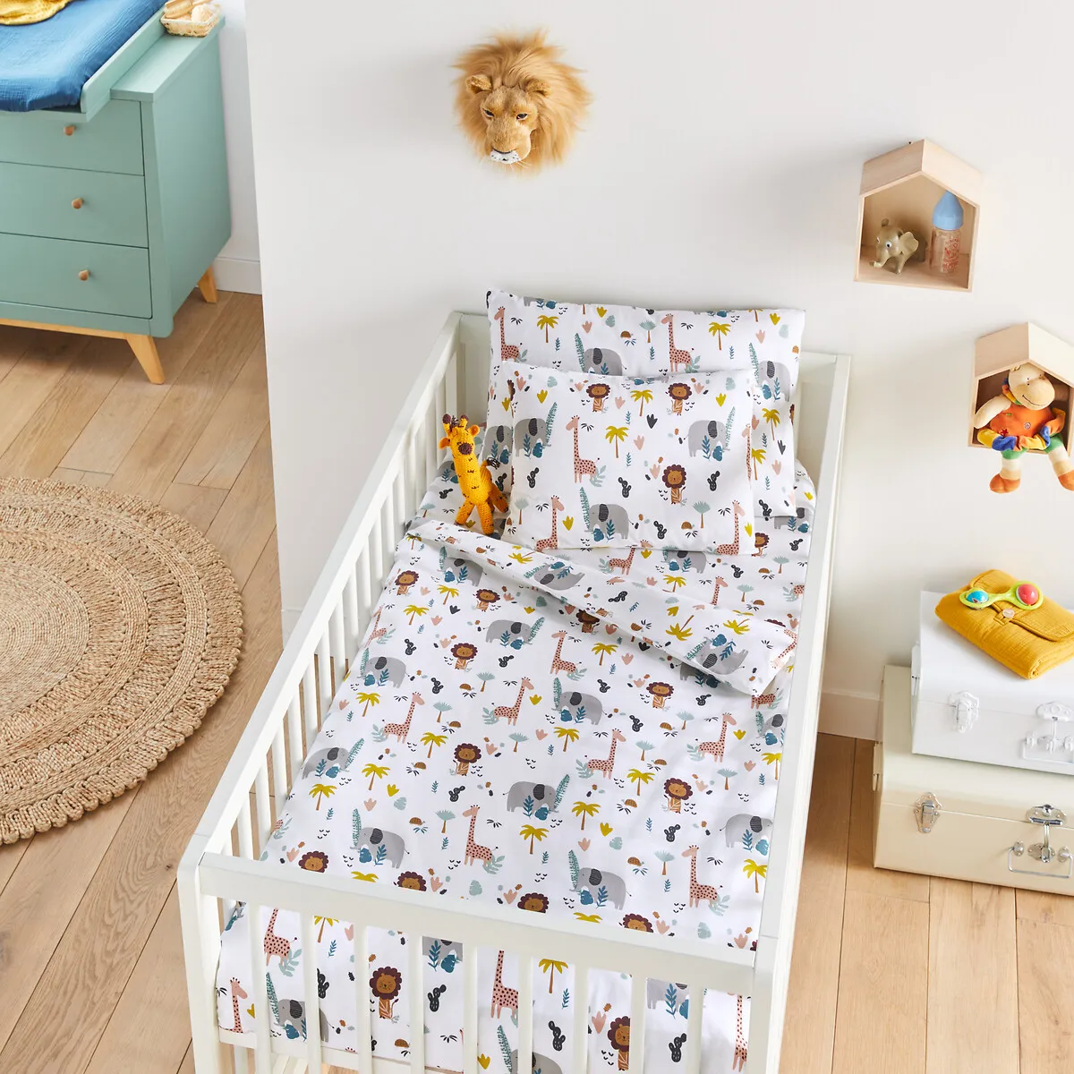 Housse De Couette Bébé En Coton Bio, Henri