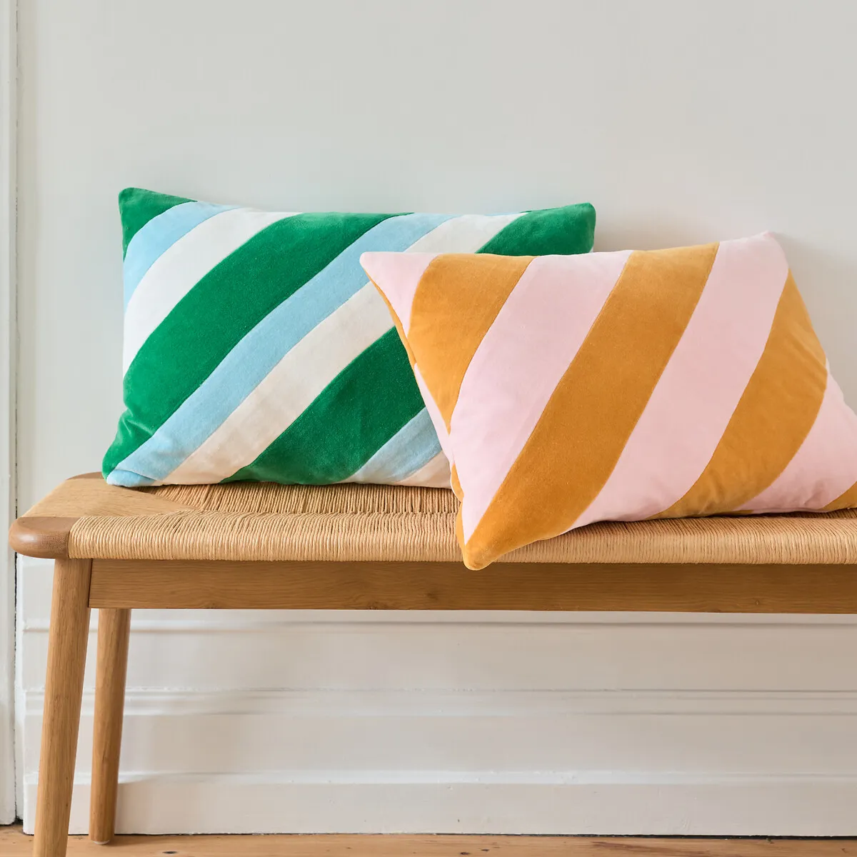 Housse De Coussin 60 X 40 Cm En Velours, Jasper — vue 3