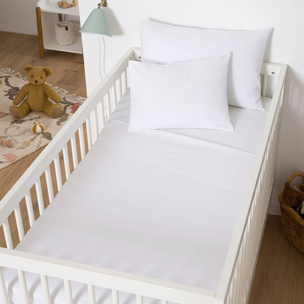 Drap Plat Bébé Coton, Scenario