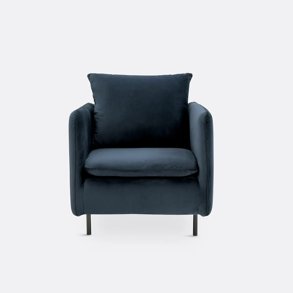 Fauteuil Velours, Ivete — vue 3