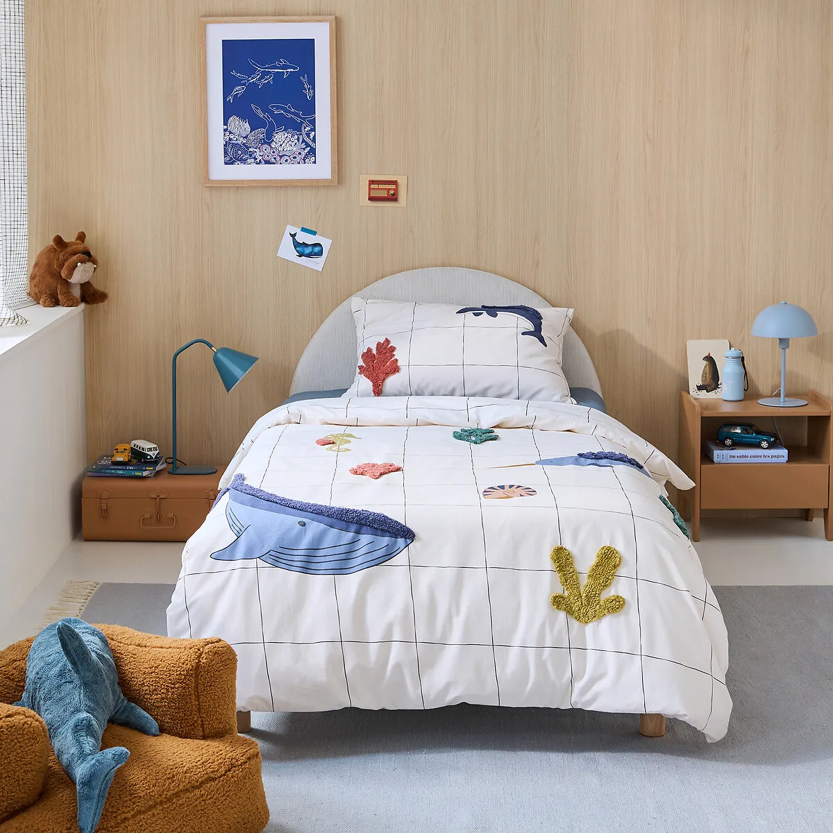 Taie D'oreiller Enfant, 20% Coton Lavé Recyclé, Heol — vue 3