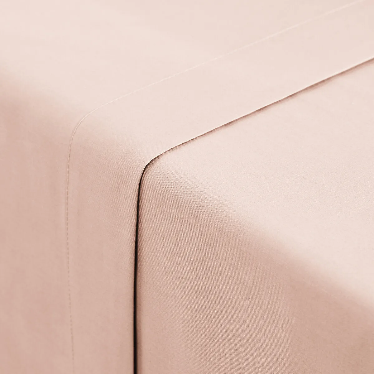 Drap Plat Uni En Percale De Coton Bio Scenario — vue 3