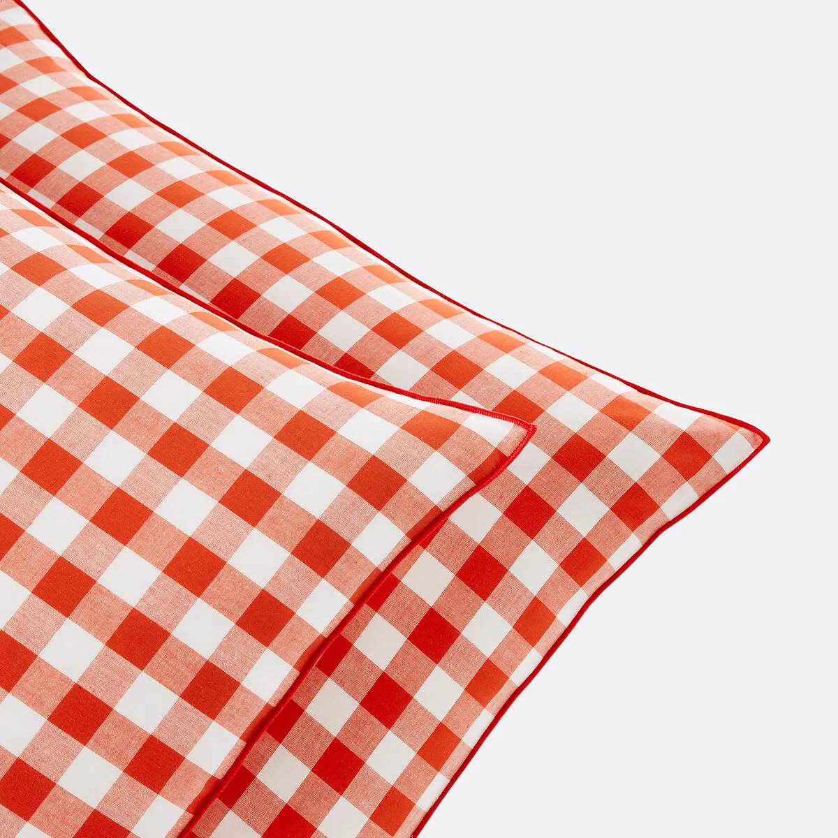 Taie D'oreiller Coton, Veldi Orange — vue 3