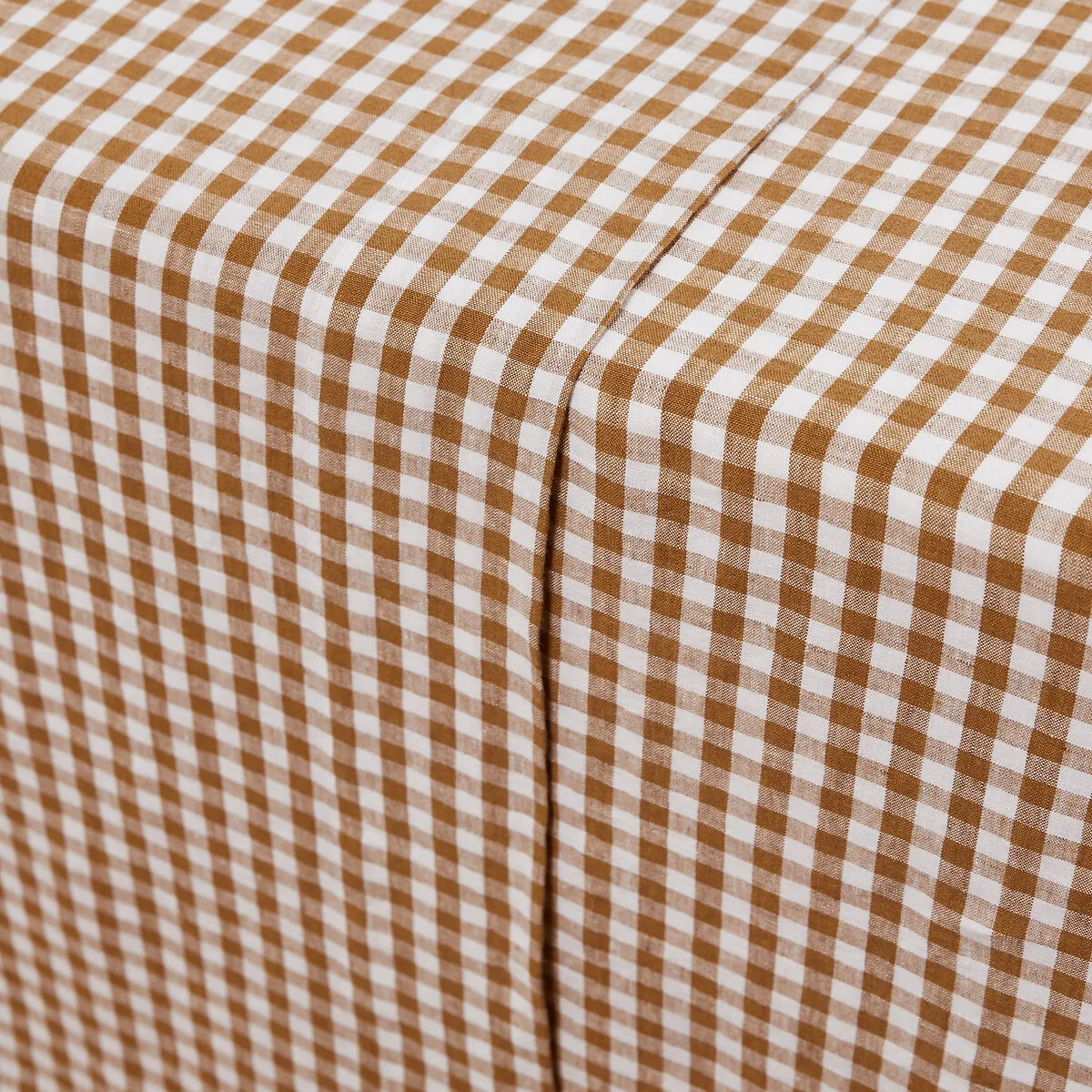 Drap Plat En Lin Lavé, Acélie Bronze — vue 3