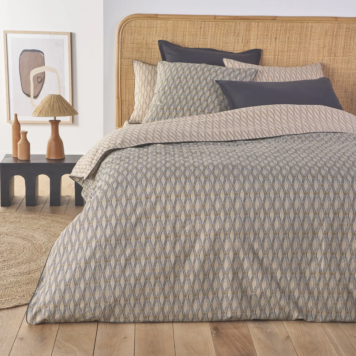 Housse De Couette Percale De Coton, Sonora