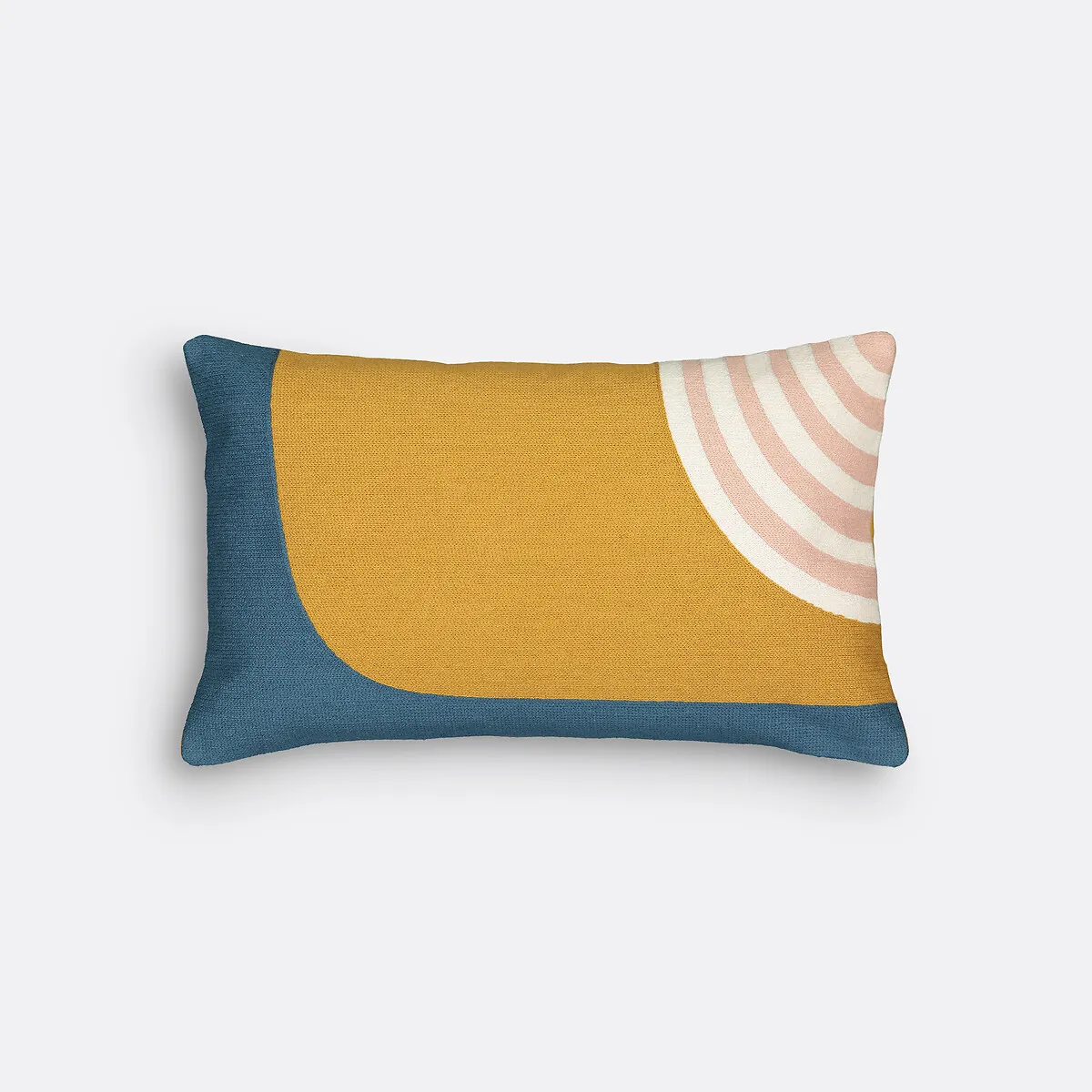 Housse De Coussin Brodée, Wavy