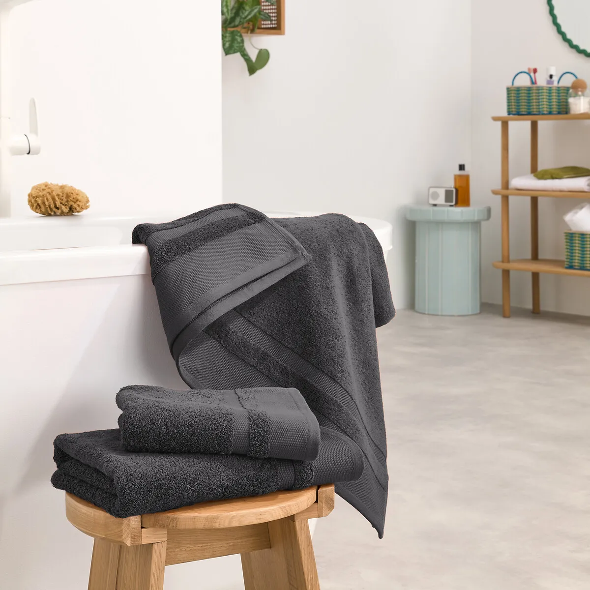 Maxi Drap De Bain En Coton Égyptien 600g/m2, Kheops — vue 3