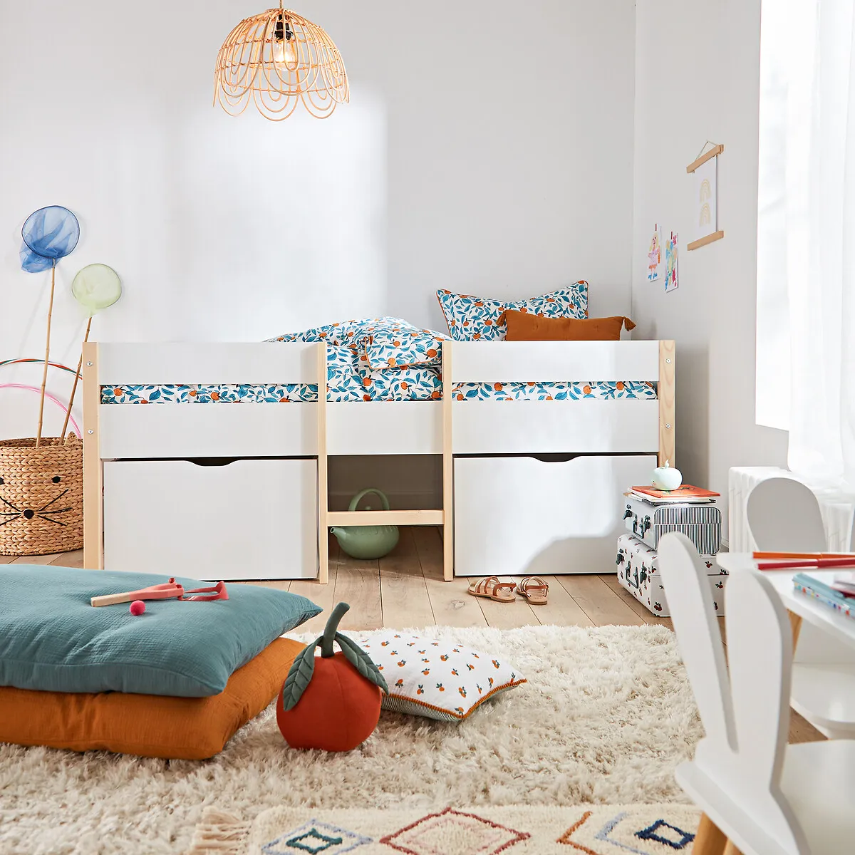 Lit Mi-hauteur Enfant, Danis — vue 3