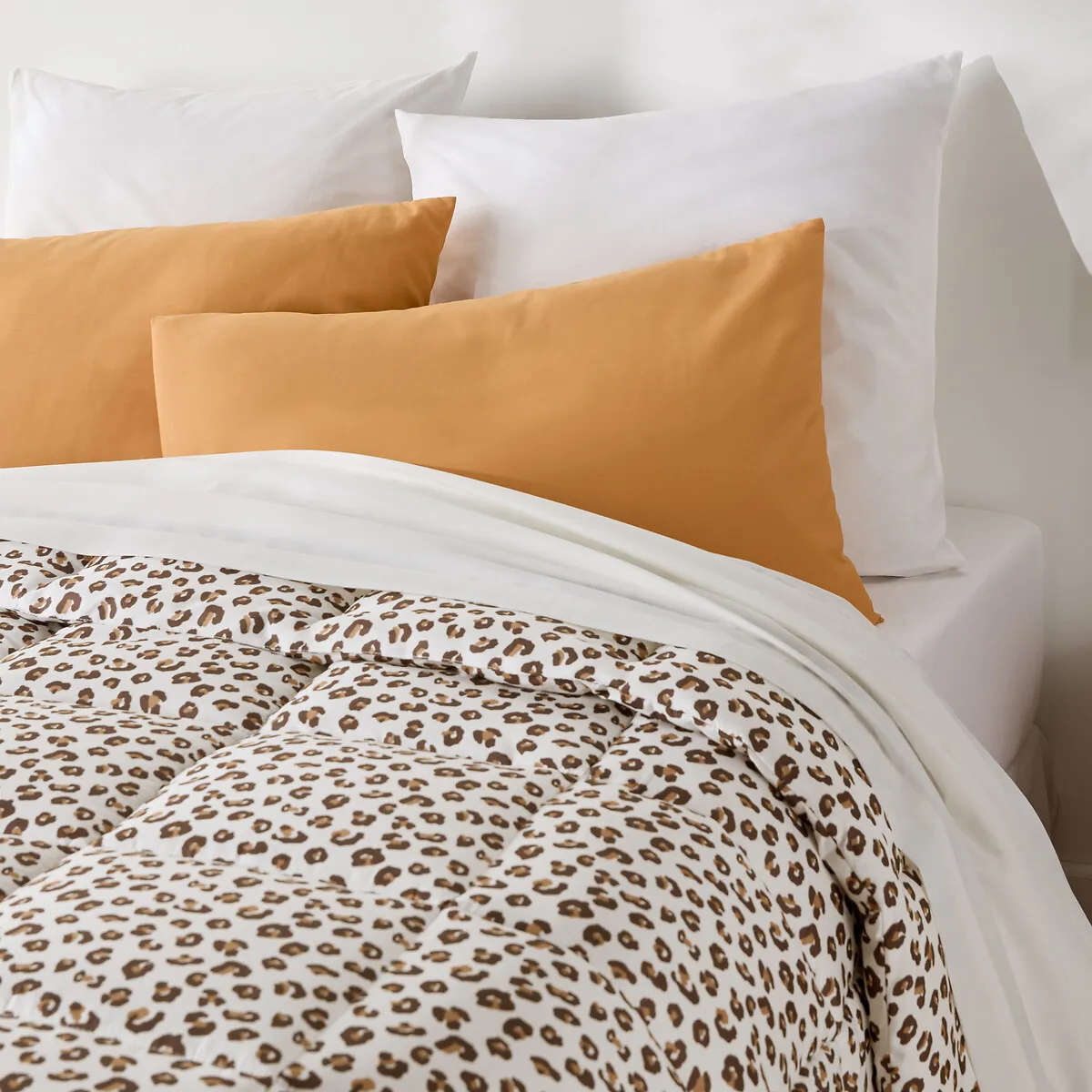 Couette, Imprimé Léopard, Microfibre Recyclé, LEOPOLD — vue 3