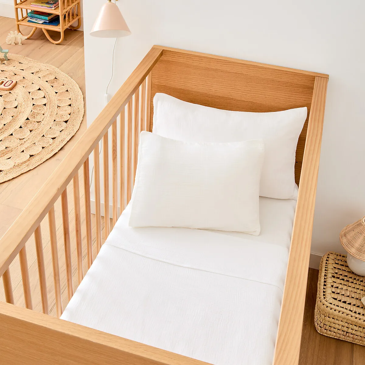 Drap Plat Bébé, En Gaze De Coton, KUMLA