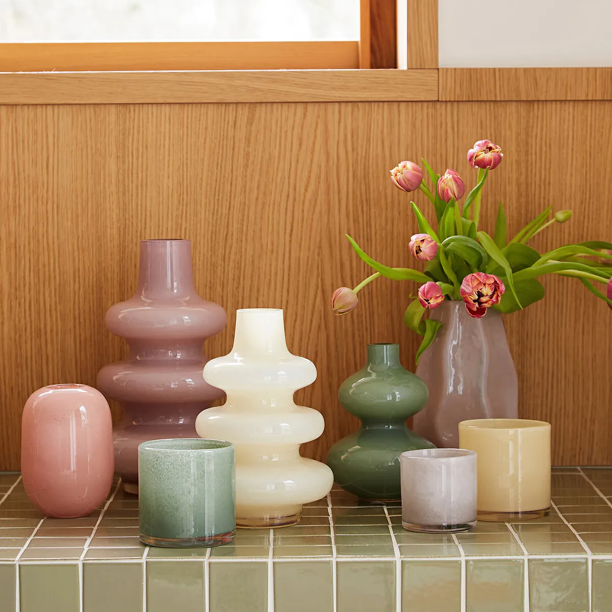 Vase En Verre H18 Cm, Olia — vue 3