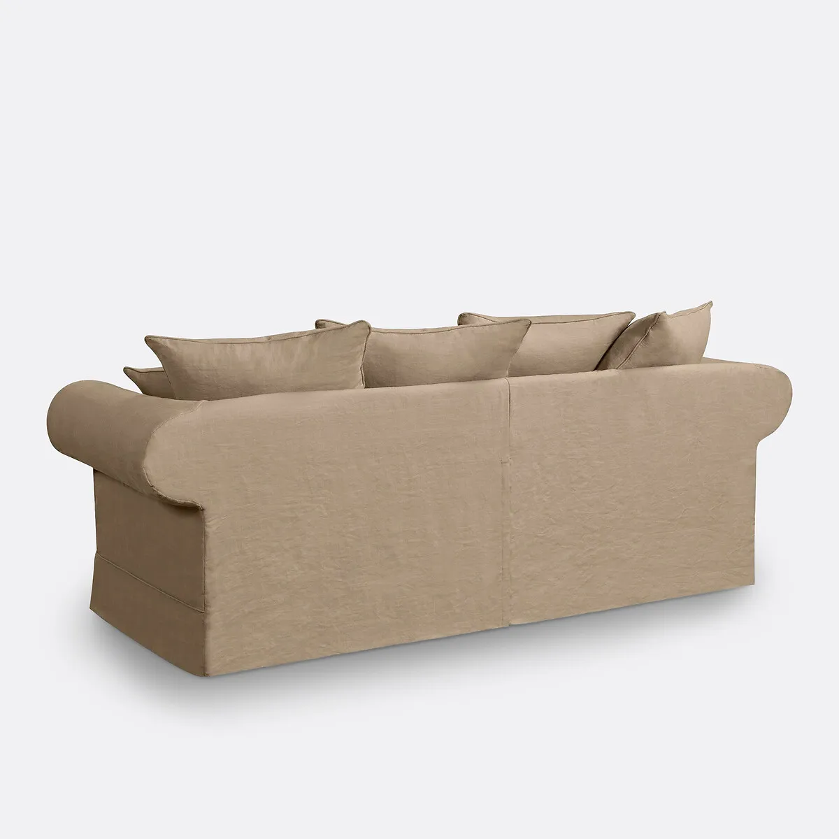 Canapé 2, 3, Ou 4 Places, Déhoussable, En Lin Épais, ADELIA — vue 3