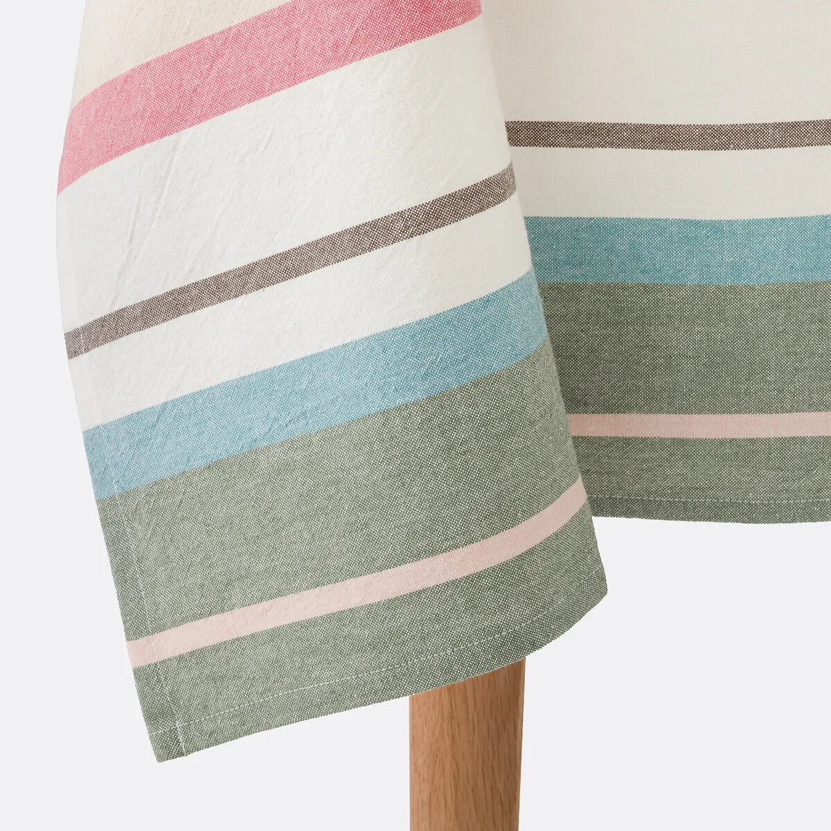 Nappe Rayures Coton Lavé Tissé-teint, Antika — vue 3