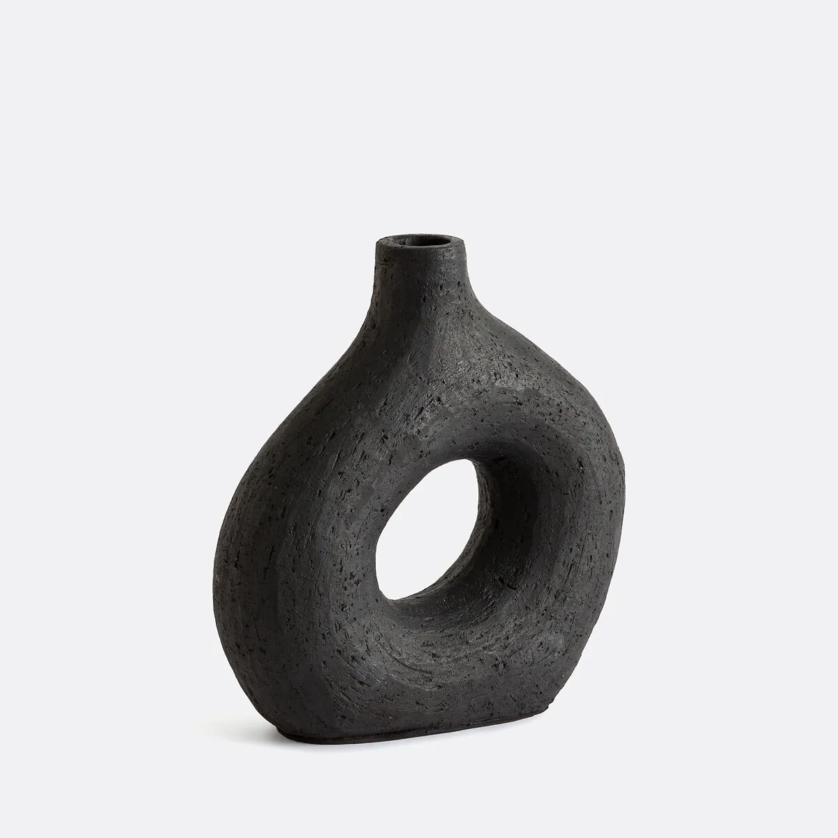 Vase Décoratif En Céramique H25 Cm, Kuro — vue 3