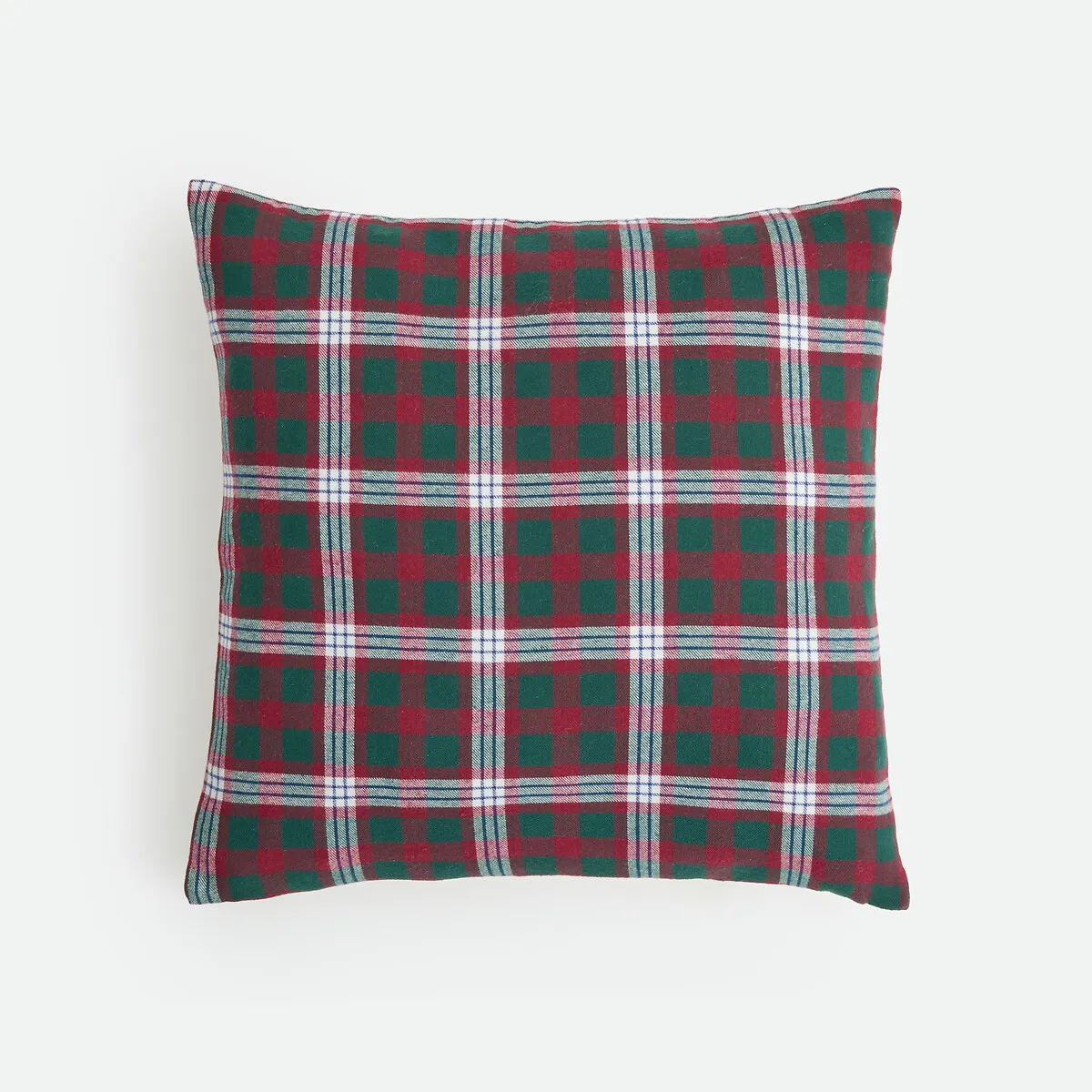 Housse De Coussin Coton Et Sherpa, 50 X 50 Cm, LUNAY