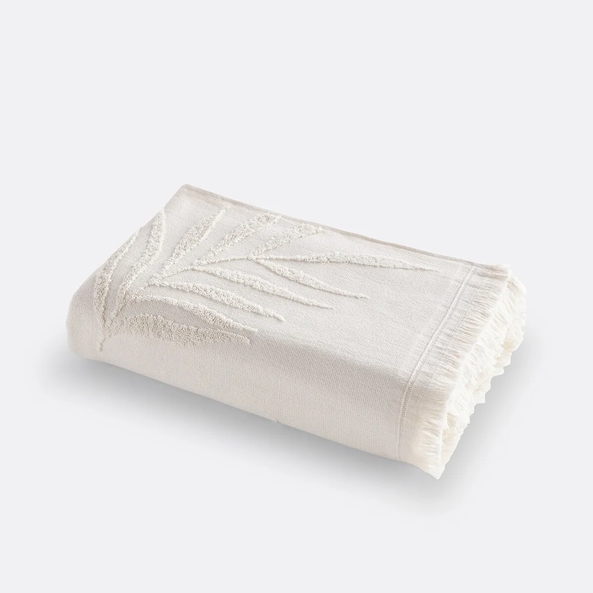 Serviette Éponge Bouclette 500 G/m2, Finition Frangée, JOBE