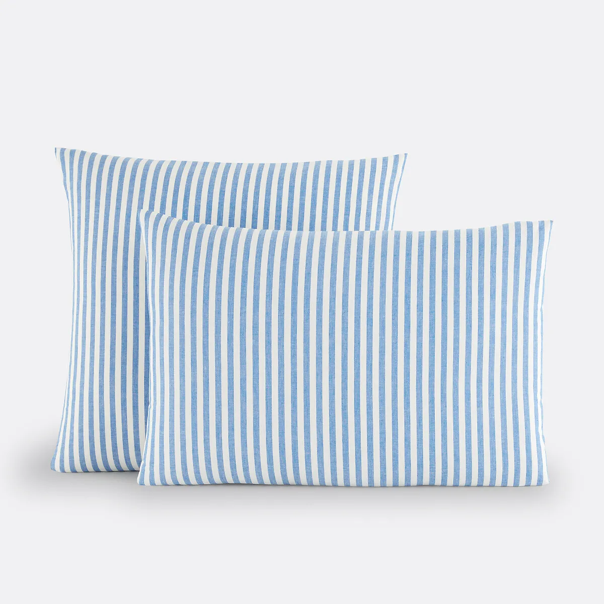 Taie D'oreiller En Coton, SOIZIC BLEU