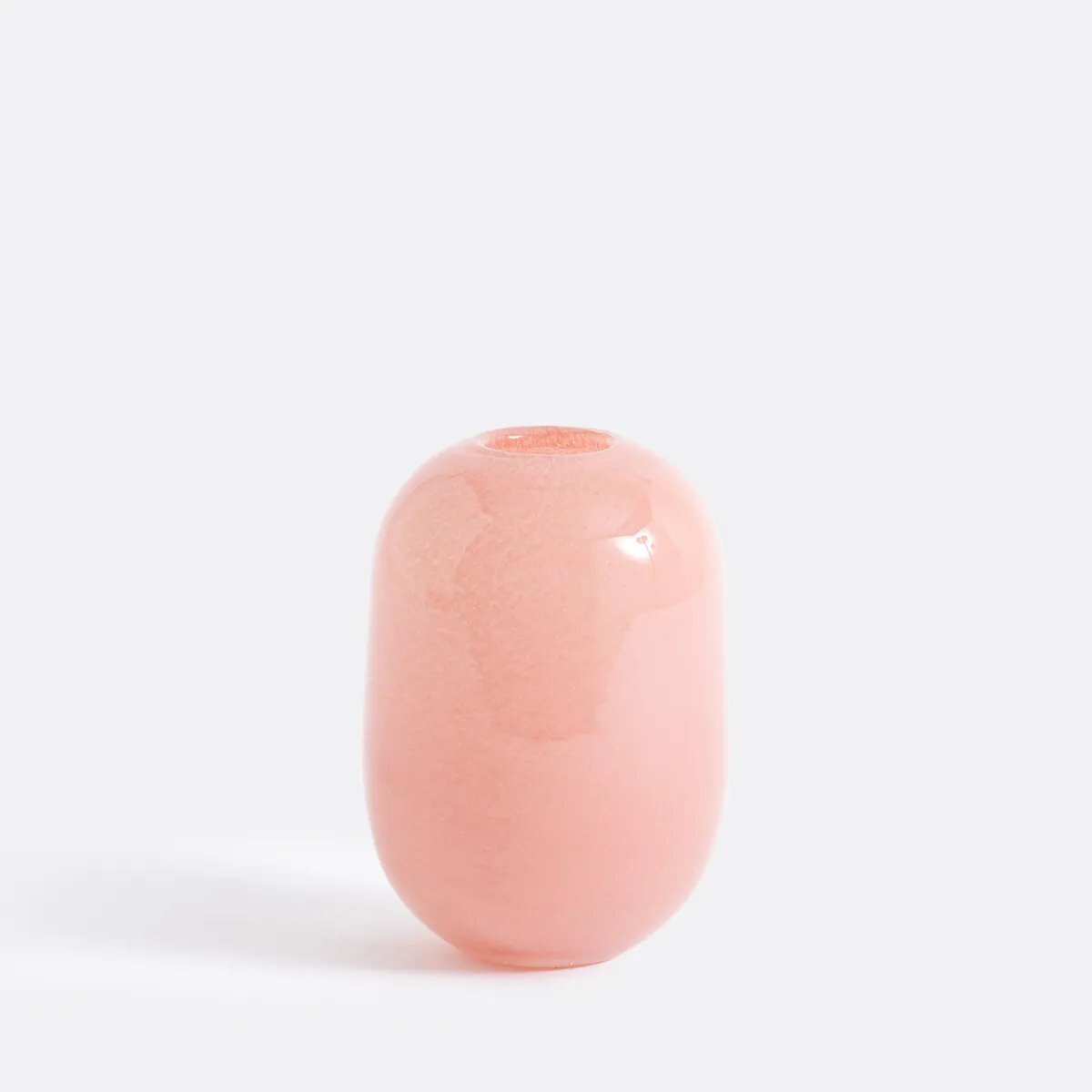 Vase Arrondi En Verre H14,5 Cm, Iva