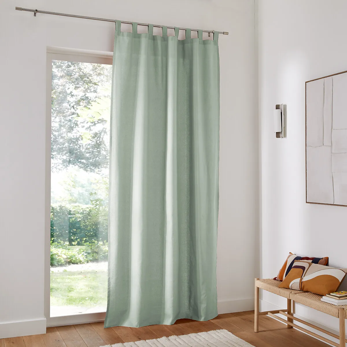 Rideau Pur Coton Finition Pattes, Scenario — vue 3