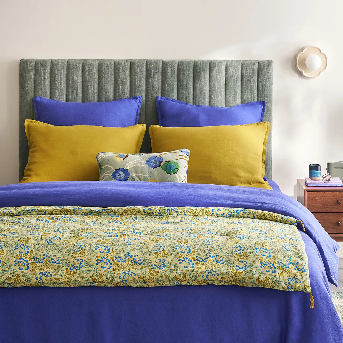 Housse De Coussin Rectangulaire 50x30, En Velours De Coton Imprimé, MOWAN — vue 3