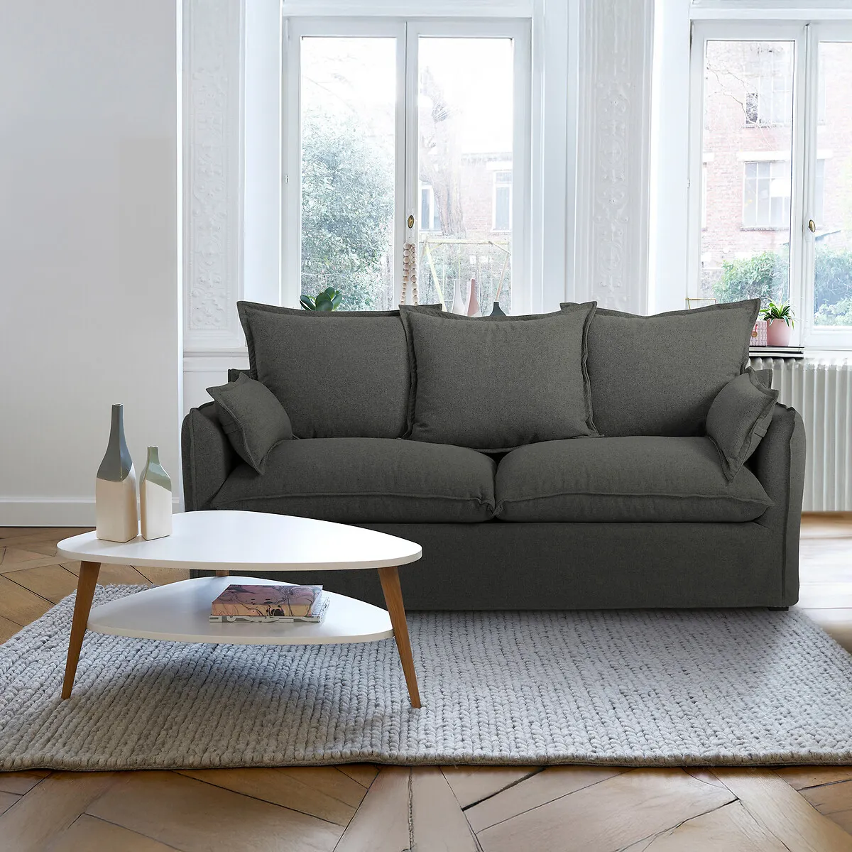 Canapé 2, 3, 4 Ou 5 Places, Déhoussable, En Polyester, ODNA — vue 3