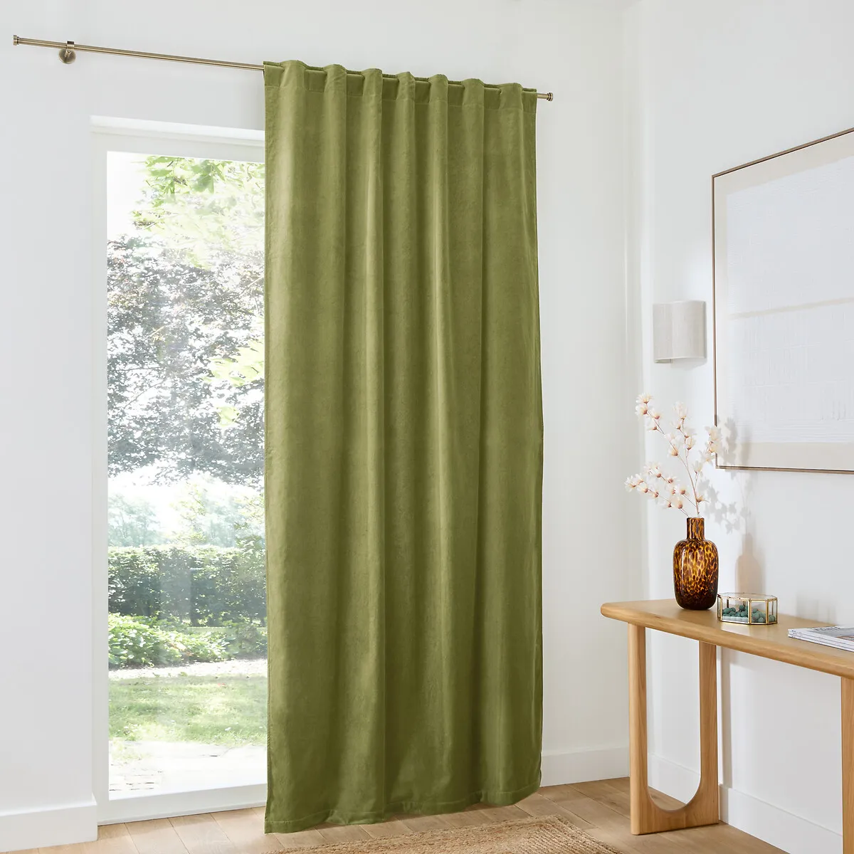 Rideau Occultant, En Velours, Finition Pattes Cachées, VELVET — vue 3