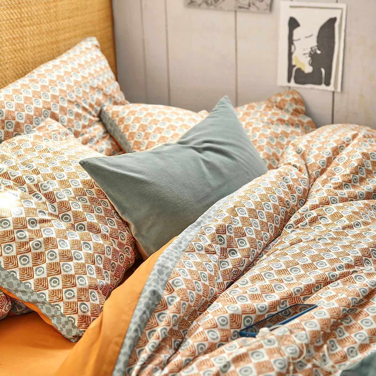 Taie D'oreiller En Coton, Pessoa — vue 3