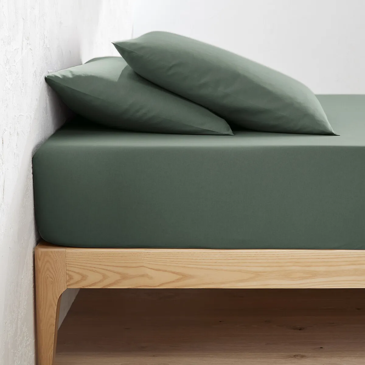 Drap Housse Uni Coton Bio, Bonnet 30cm, Scenario