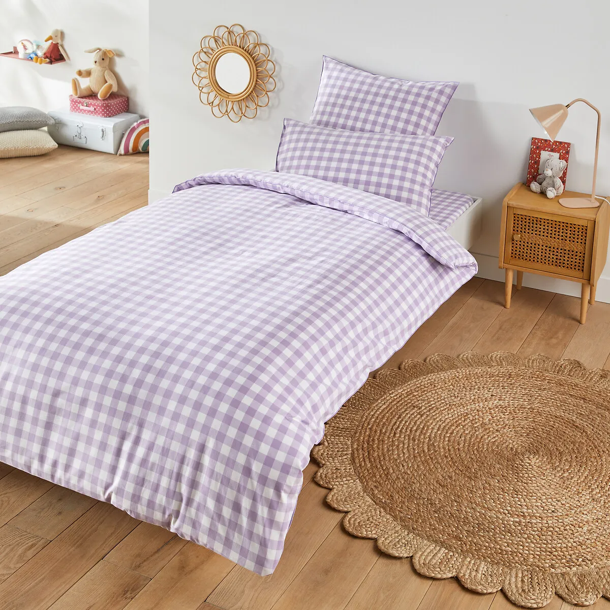 Taie D'oreiller Enfant Coton, Veldi Violet — vue 3