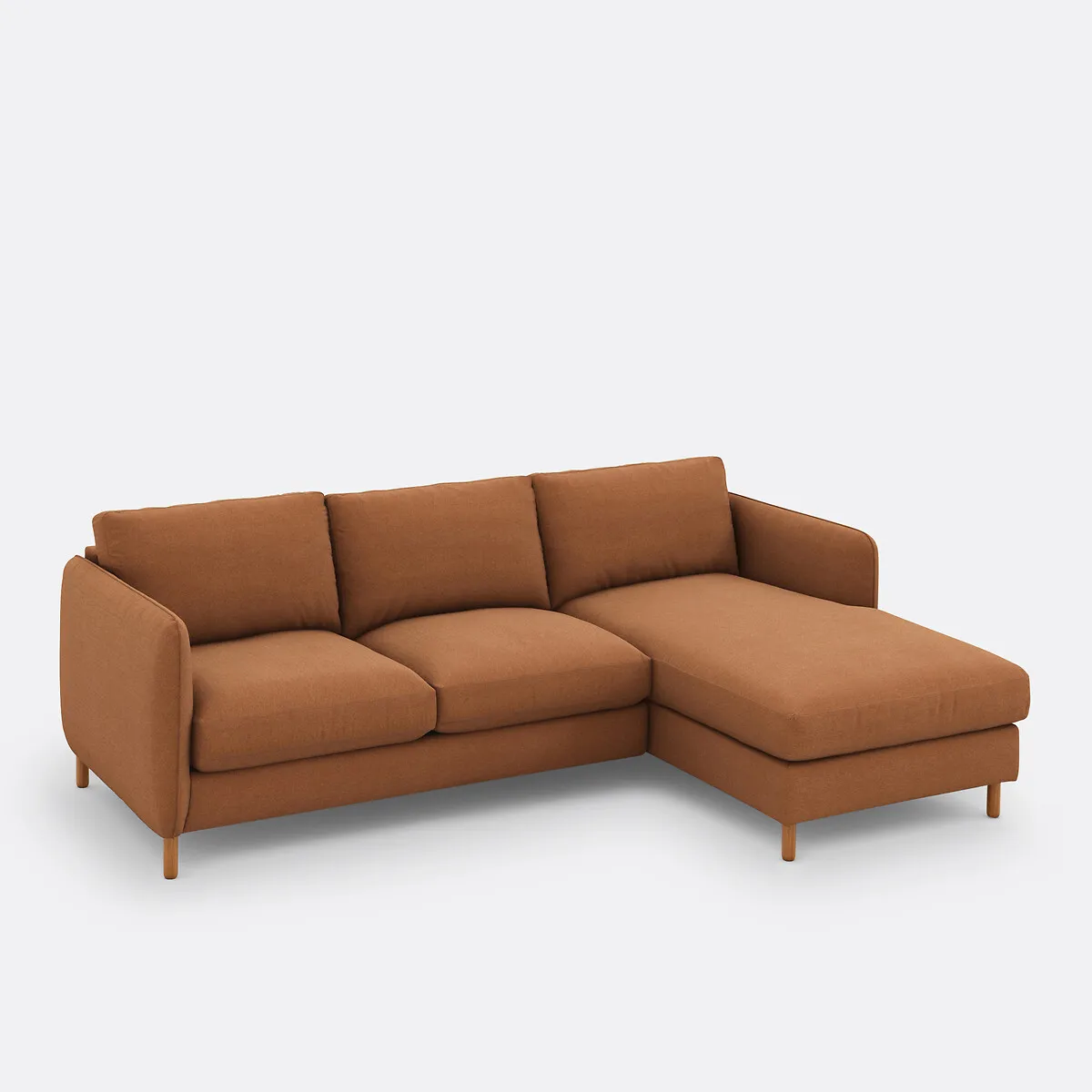 Canapé D'angle Droit, Convertible, 4 Places, En Polyester, LOMÉO — vue 3