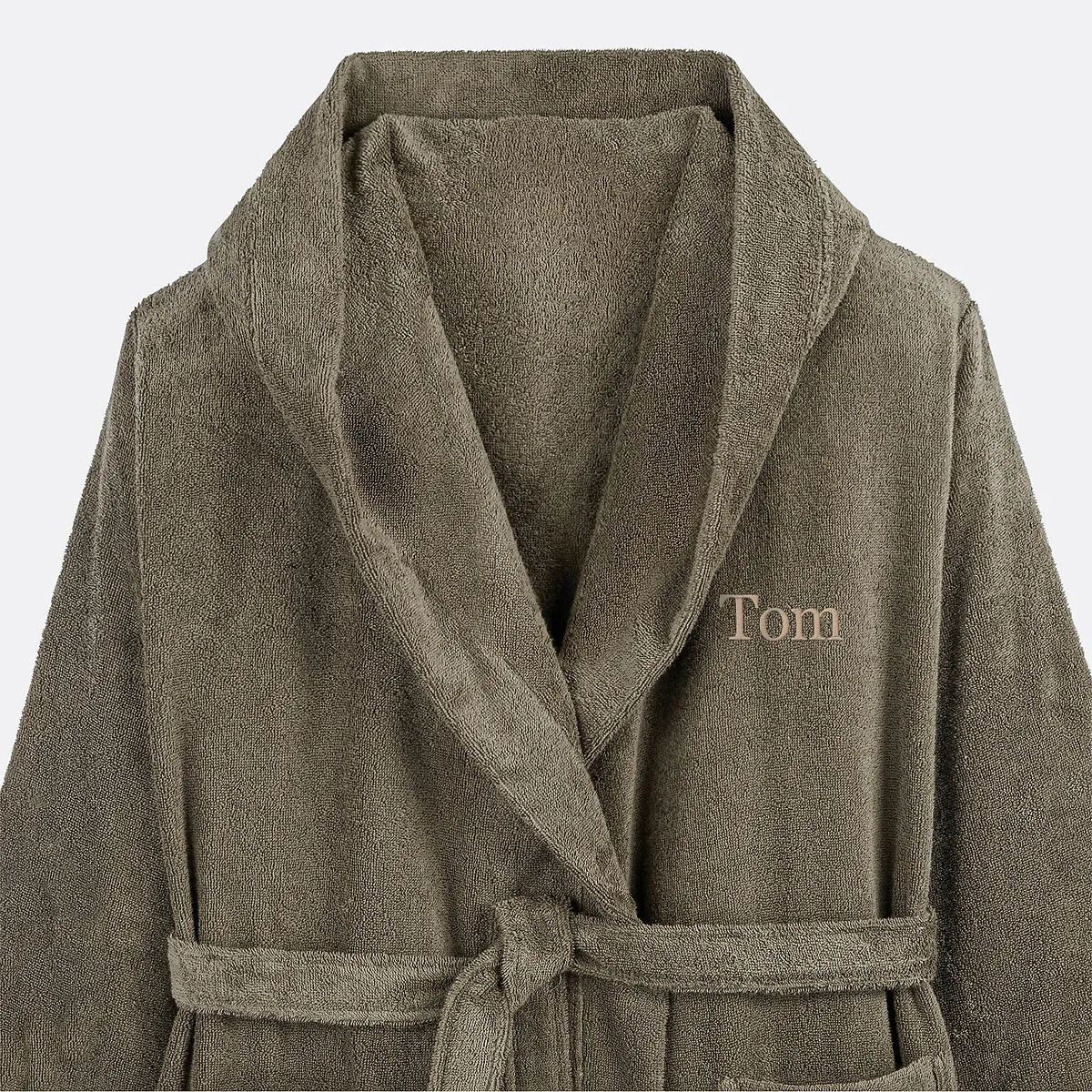 Peignoir Adulte Personnalisé Coton Égyptien Kheops — vue 3
