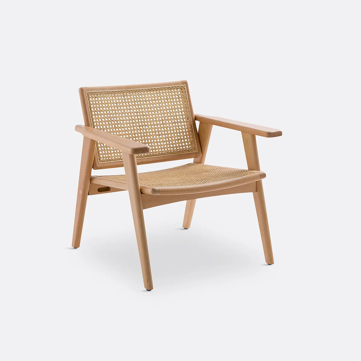 Fauteuil Hêtre Et Cannage, Lons