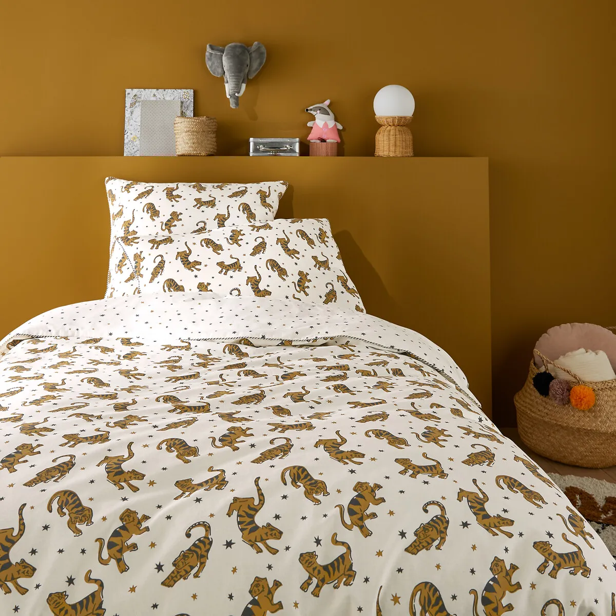Housse De Couette 30% Coton Recyclé, Tigris